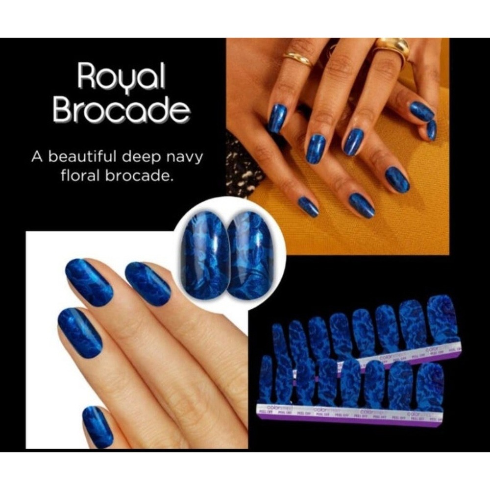 Color Street Nail Polish Strips ROYAL BROCADE Retired